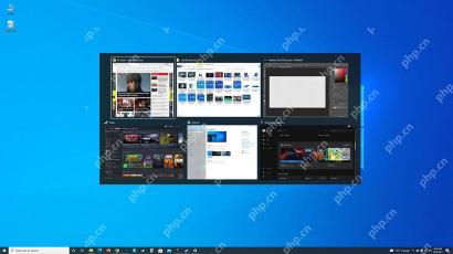 win10分屏窗口怎么快速切换_win10分屏窗口快速切换方法 - php中文网