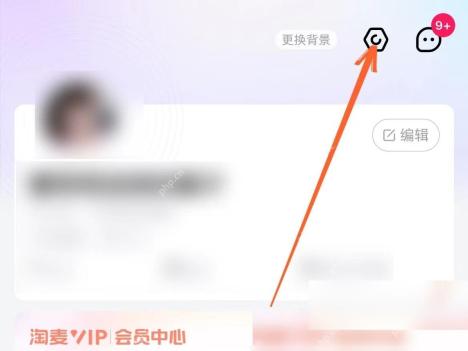 大麦我的页面设置按钮