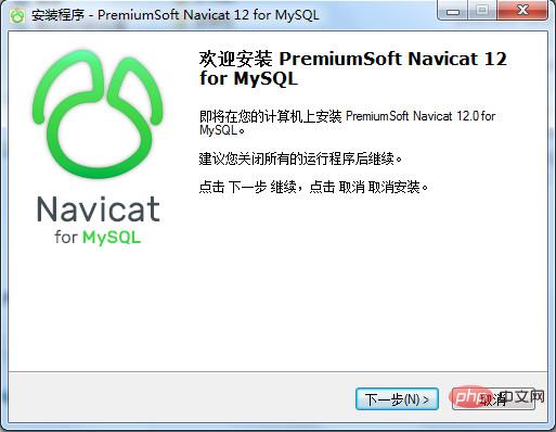 How to install navicat