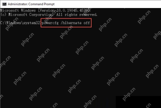 win10怎么关闭休眠文件_win10休眠功能关闭方法 - php中文网