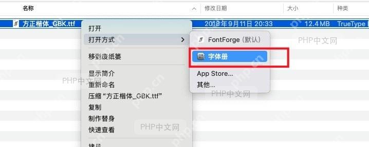 下载的字体文件控件