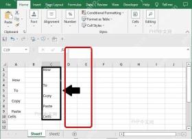 Excel 合并单元格内容粘贴到普通单元格前需要先处理合并格式