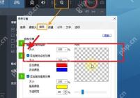 Bandicam Windows 鼠标设置页红框标出显示鼠标指针选项