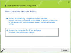 win10夜间模式开关没反应怎么办_win10夜间显示设置失效排查 - php中文网