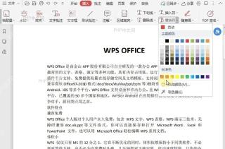 如何自定义PDF文档中替换符的颜色?中间操作