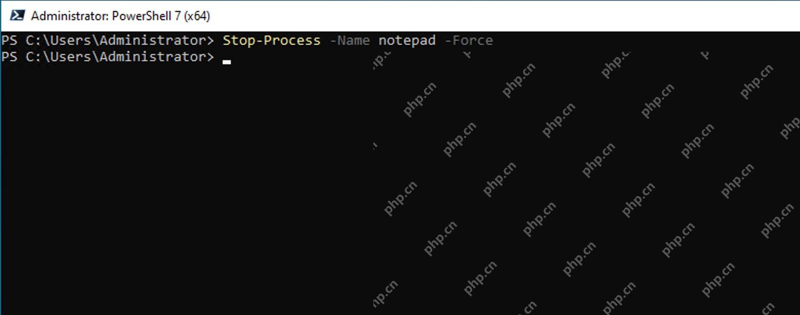 Win11怎么设置命令执行超时后结束进程_PowerShell超时控制 - php中文网