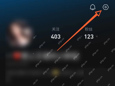 汽水音乐怎么注销个人账号:进入设置