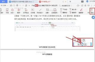 WPS PDF 签名浮动工具条中的删除按钮被标出