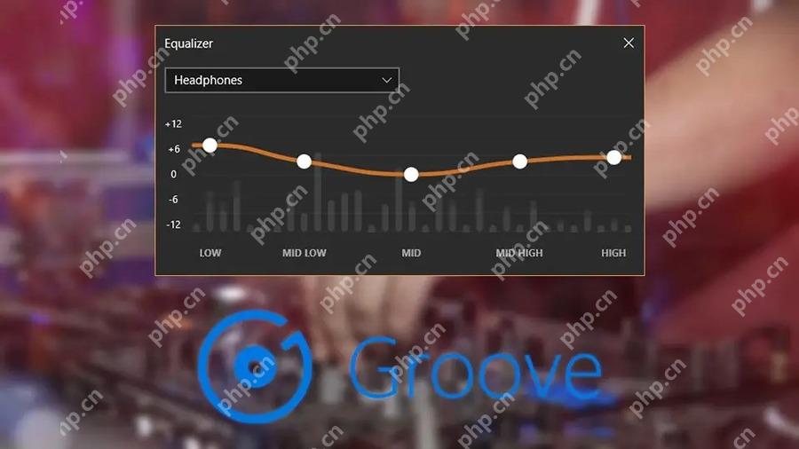 Groove 音乐调整均衡器音效