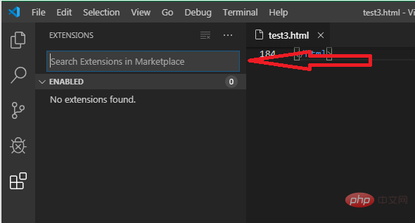 How to see the effect using vscode