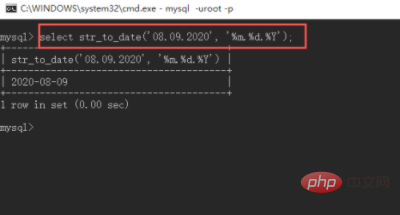 So konvertieren Sie eine MySQL-Zeichenfolge in ein Datum