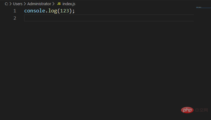 So führen Sie JS-Code direkt in VSCode aus