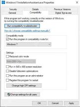 Windows11InstallationAssistant 兼容性页选择 Windows 7 模式