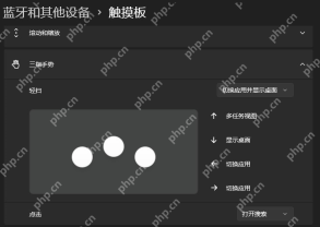 Windows 11 触摸板 三指手势设置