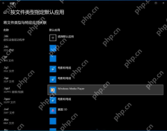 win10文件默认打开方式怎么设置_win10文件类型与默认应用关联教程 - php中文网