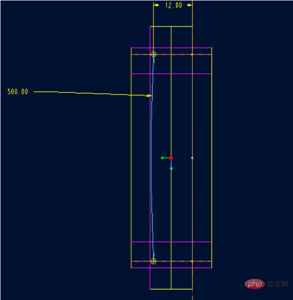 What are the detailed steps for drawing a mouse in ProE?