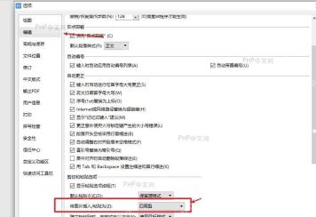 在 WPS 选项窗口中进入编辑设置