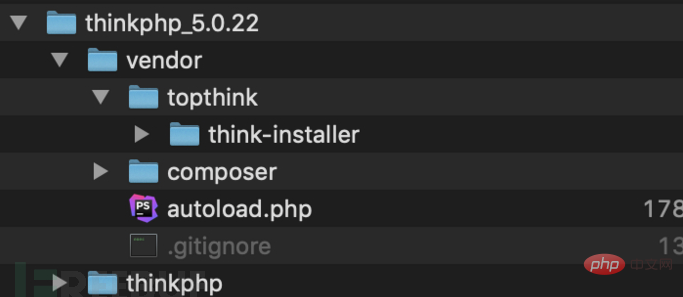 ThinkPHP5-Kernklasse Fordern Sie eine Remote-Code-Schwachstellenanalyse an