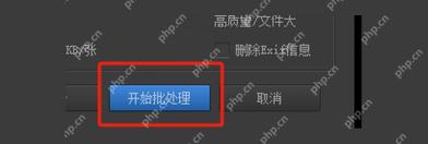 开始批处理导出PNG文件