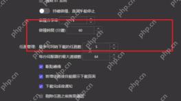 Motrix Windows 设置页红框标出最大连接数和单服务器连接数输入框