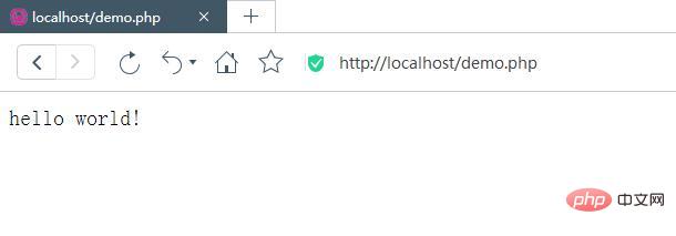 php怎麼在瀏覽器運行