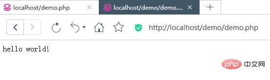 php怎麼在瀏覽器運行