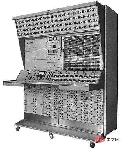 What is an analog computer?