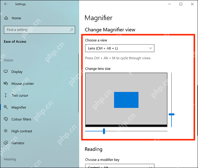 win10怎么打开屏幕放大镜_win10放大镜功能启用指南 - php中文网