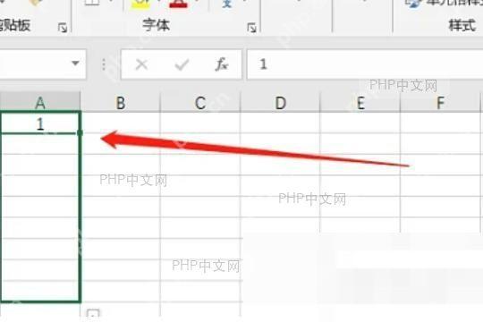双击填充柄自动填充整列