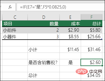 So verwenden Sie die Excel-Formel, wenn