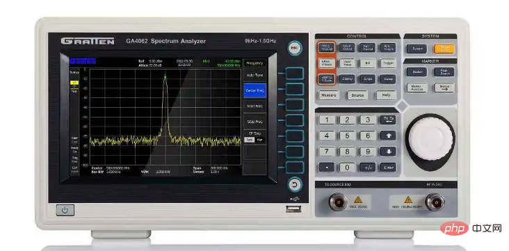 What are the main functions of a spectrum analyzer?