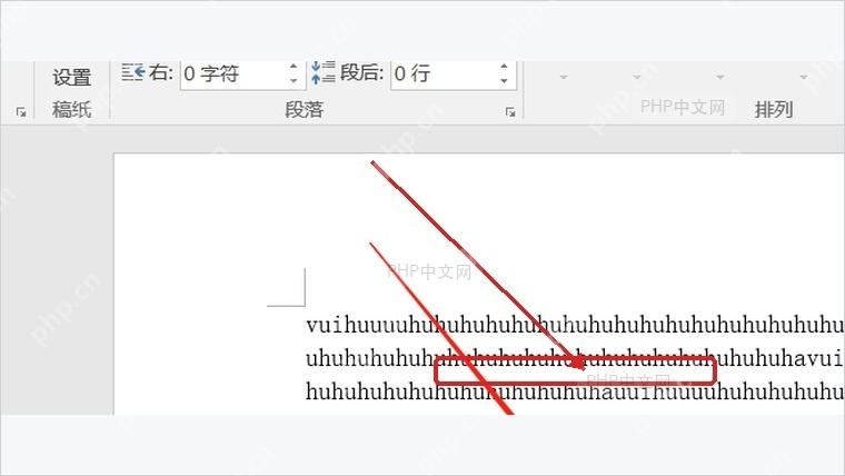 Word文档中显示分节符下一页标记用于确认插入成功