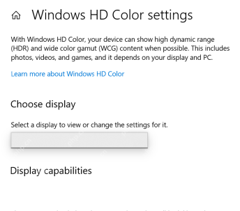 win10 HDR开关不见了怎么办_win10 HDR显示支持条件检查 - php中文网