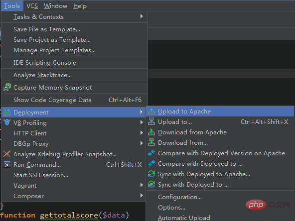 How to configure the server in phpstorm