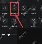 QQ音乐更多菜单播放器样式入口