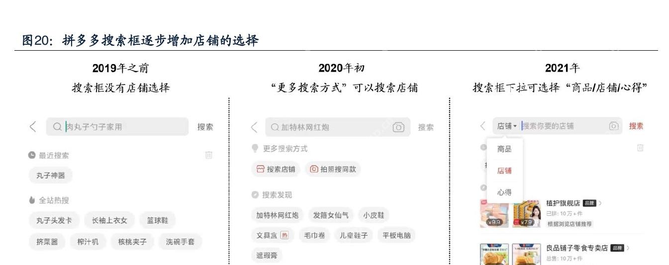 拼多多搜索框切换商品和店铺的界面_拼多多怎么查找店铺_拼多多店铺搜索操作指南 - php中文网