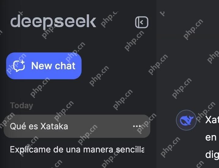 DeepSeek网页版新建对话与历史列表