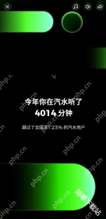 查看听歌时长统计