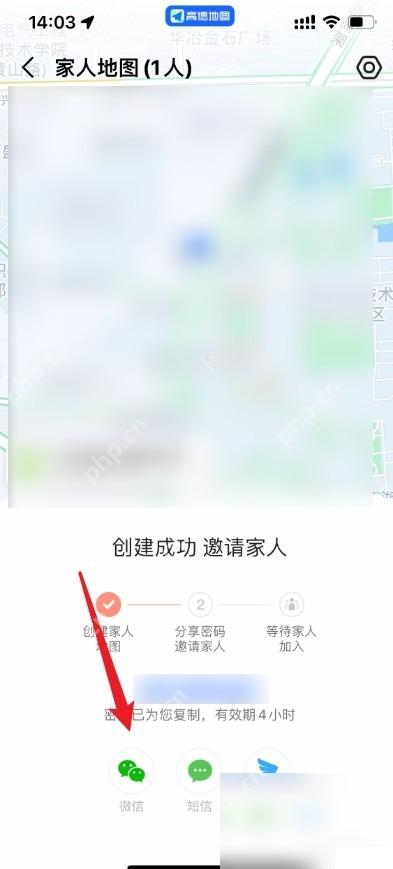 高德地图怎么查看司机行程分享链接步骤3操作截图