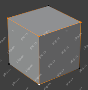 Blender怎么使用倒角工具处理模型边缘