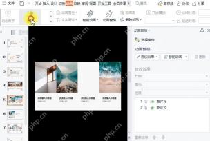WPS演示动画窗格检查动画数量