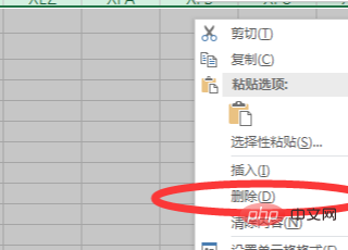 How to turn off unlimited columns in excel?