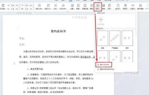 水印下拉菜单自定义水印选项