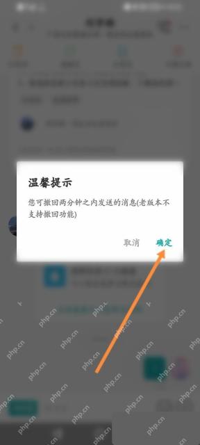 BOSS直聘app怎么撤回已发送消息步骤图3