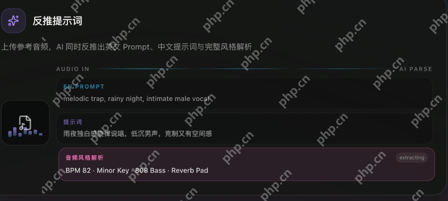 音述AI创作官网最新音乐生成入口 - php中文网