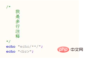 Comment invalider le code en php