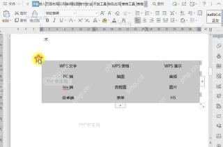 如何显示/隐藏文档表格虚框？中间操作