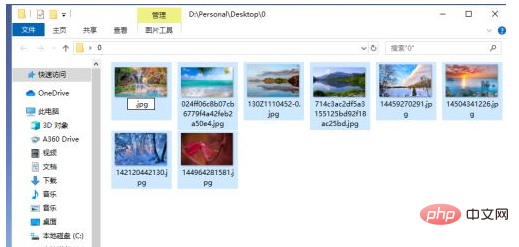 How to sort and name pictures starting from 1