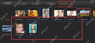 浏览模式中查看已处理图片文件