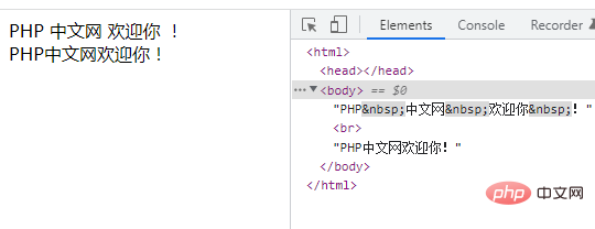 So ersetzen Sie nbsp-Leerzeichen in PHP